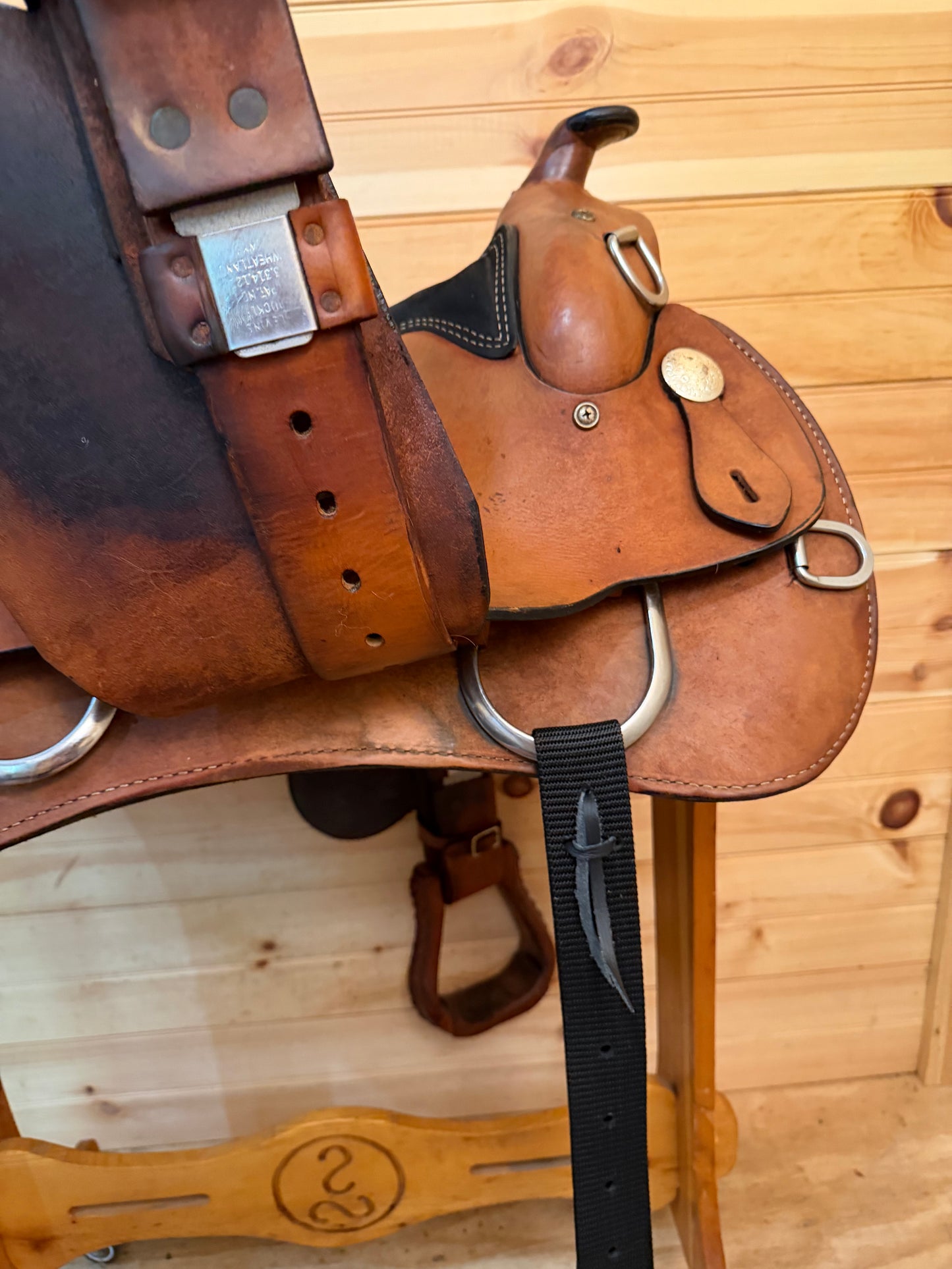 15” Rocking R Western Work Training Saddle Model 1300