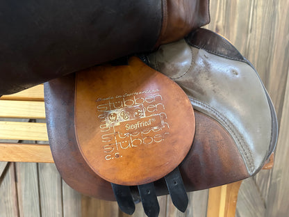 17.5” Stubben Siegfried C.S. Close contact/Jump Saddle