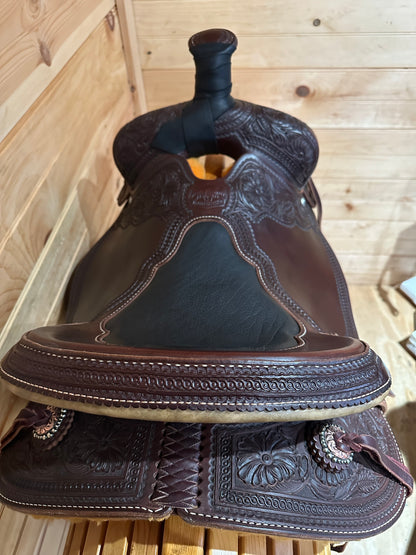 16” McCall Mclite All Around Western Saddle A097 524