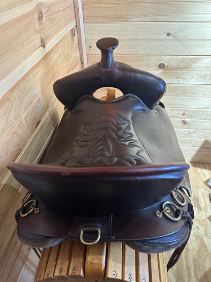 16.5” Tucker High Plains Western Trail Saddle Model 260 (XW)
