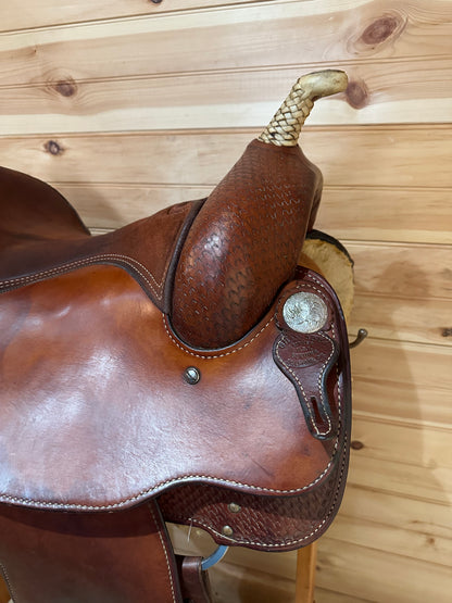 16” Billy Cook Maker Reiner Western Saddle Model 1605