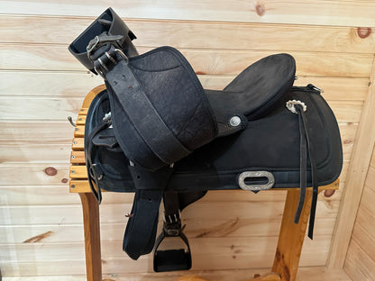 15” Abetta Lightweight Western Trail Saddle