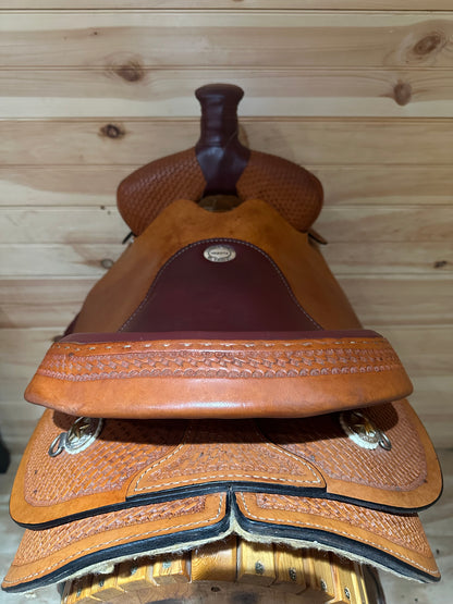 17” Dakota Saddlery Western Roping Saddle Model 553
