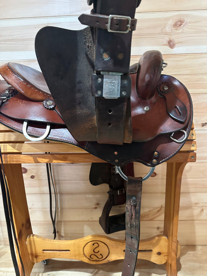 16.5” National Bridle Shop Gaited Endurance Saddle Model 2624