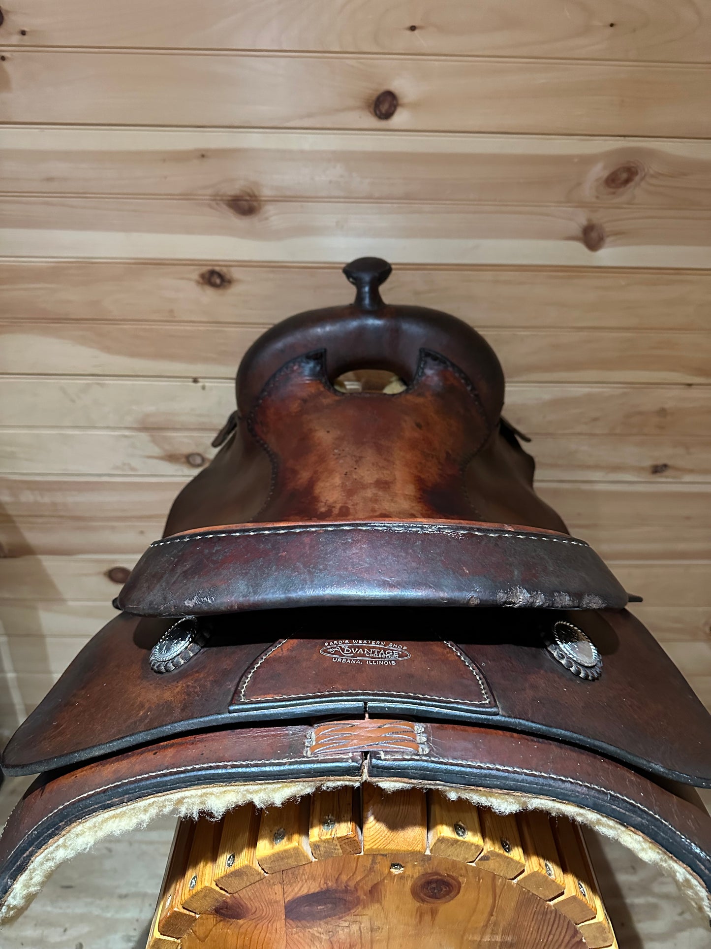 16” Pard’s Advantage Western Training Work Saddle