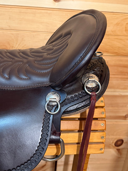 18.5” Tucker High Plains Western Trail Saddle Model T60