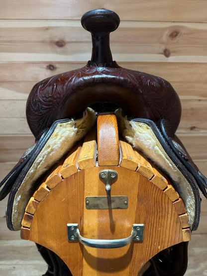 17” Tex Tan Hereford Western Trail Saddle Model 08-4901-1C7