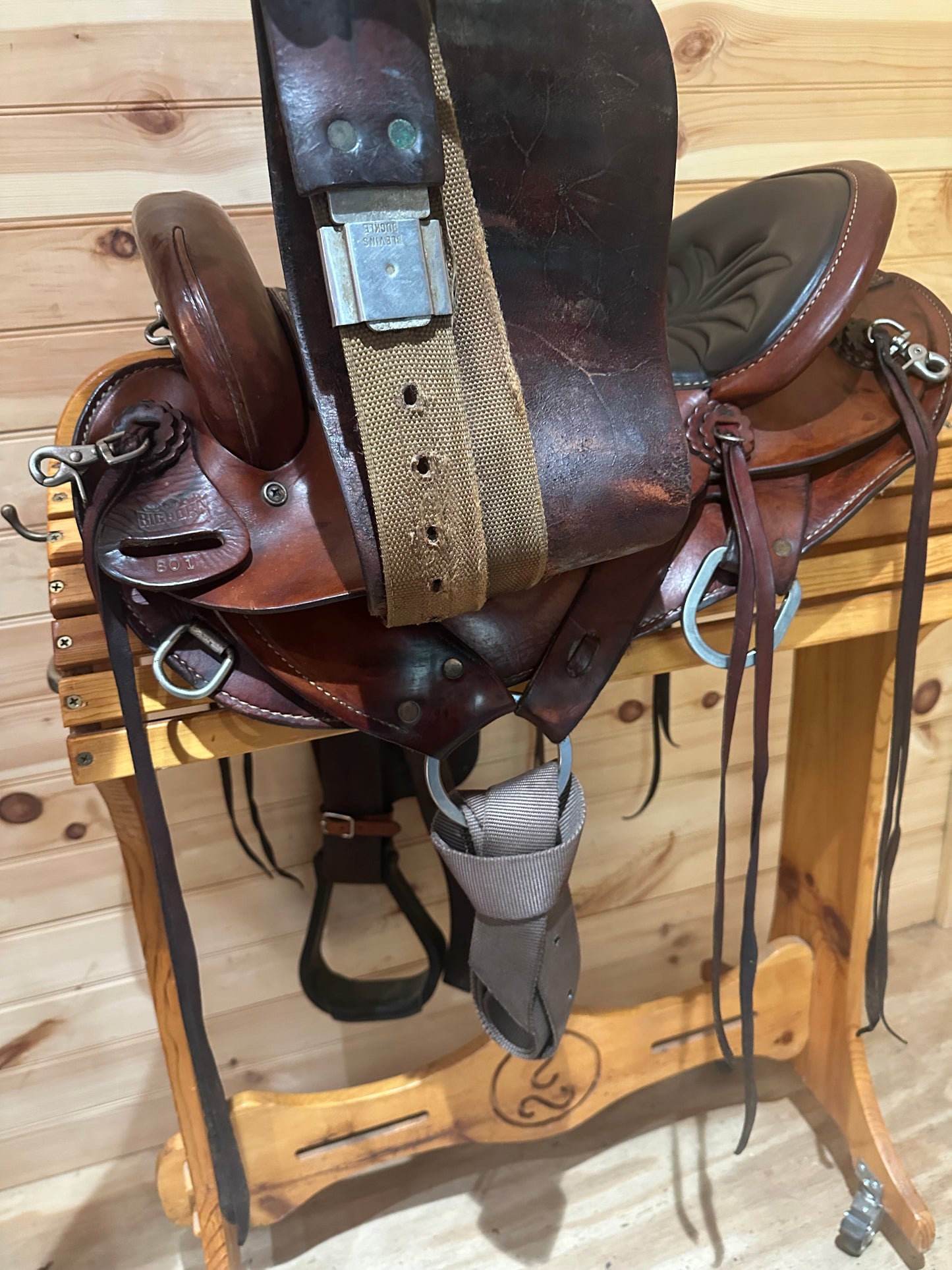 16” Big Horn Endurance Trail Saddle Model 801