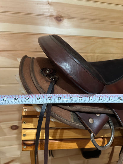 17” Circle Y High Horse El Campo Gaited Western Trail Saddle Model 6970