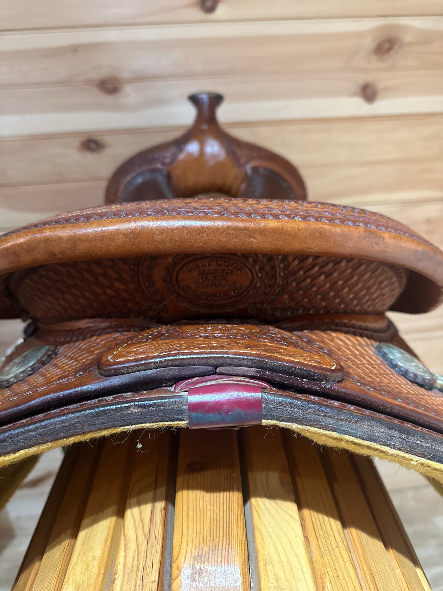 16” Billy Cook Classic Reiner Sulphur OK Western Saddle Model 6005