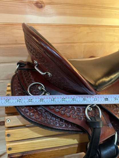 16” Dixieland Western Trail Saddle