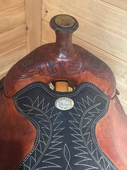 16” Billy Cook Maker Sulphur, OK Roping Western Saddle Model 2093