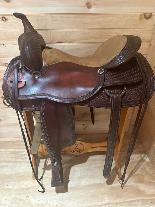 16” Circle Y Team Penning Western Saddle Model 2642