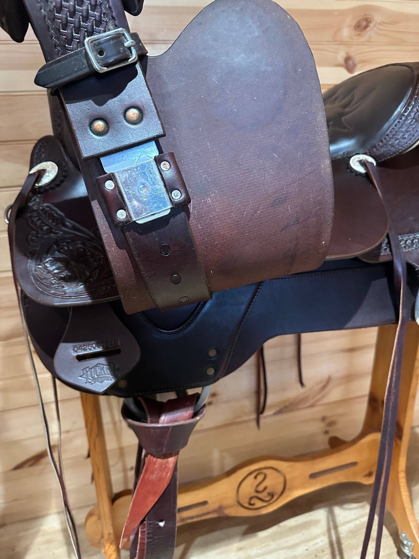 16.5” Tucker Ranch Hand Western Trail Saddle Model 250