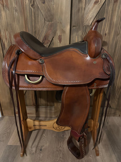 17” Crates Western Trail Saddle Model # 402-5