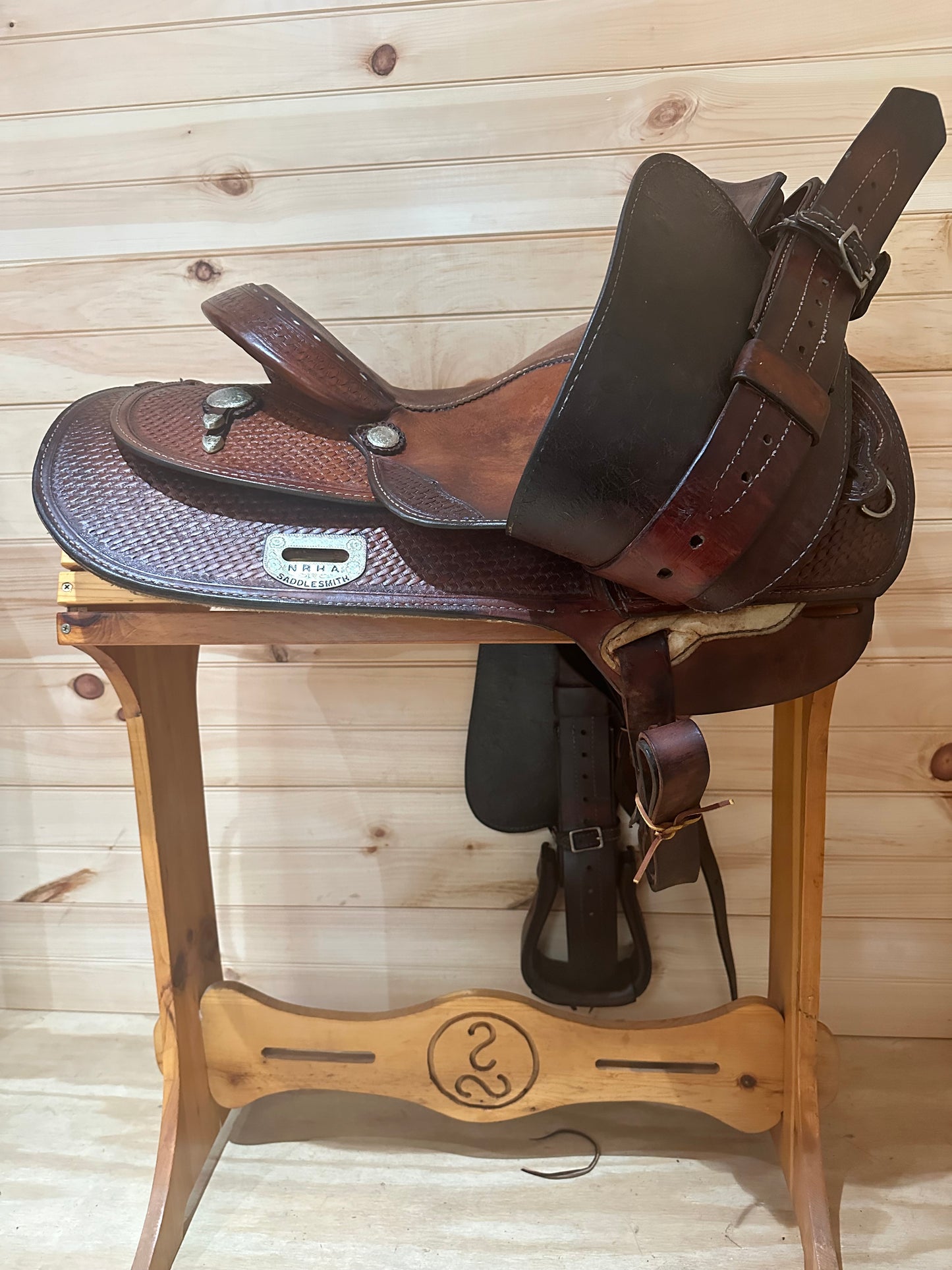 15” SaddleSmith Bob Loomis NRHA Reiner Western Saddle Model 22672