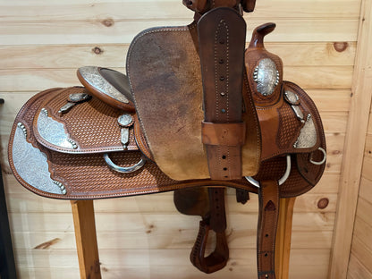 15” Bob’s Custom Saddlery Bob Avila Show Reiner Western Saddle