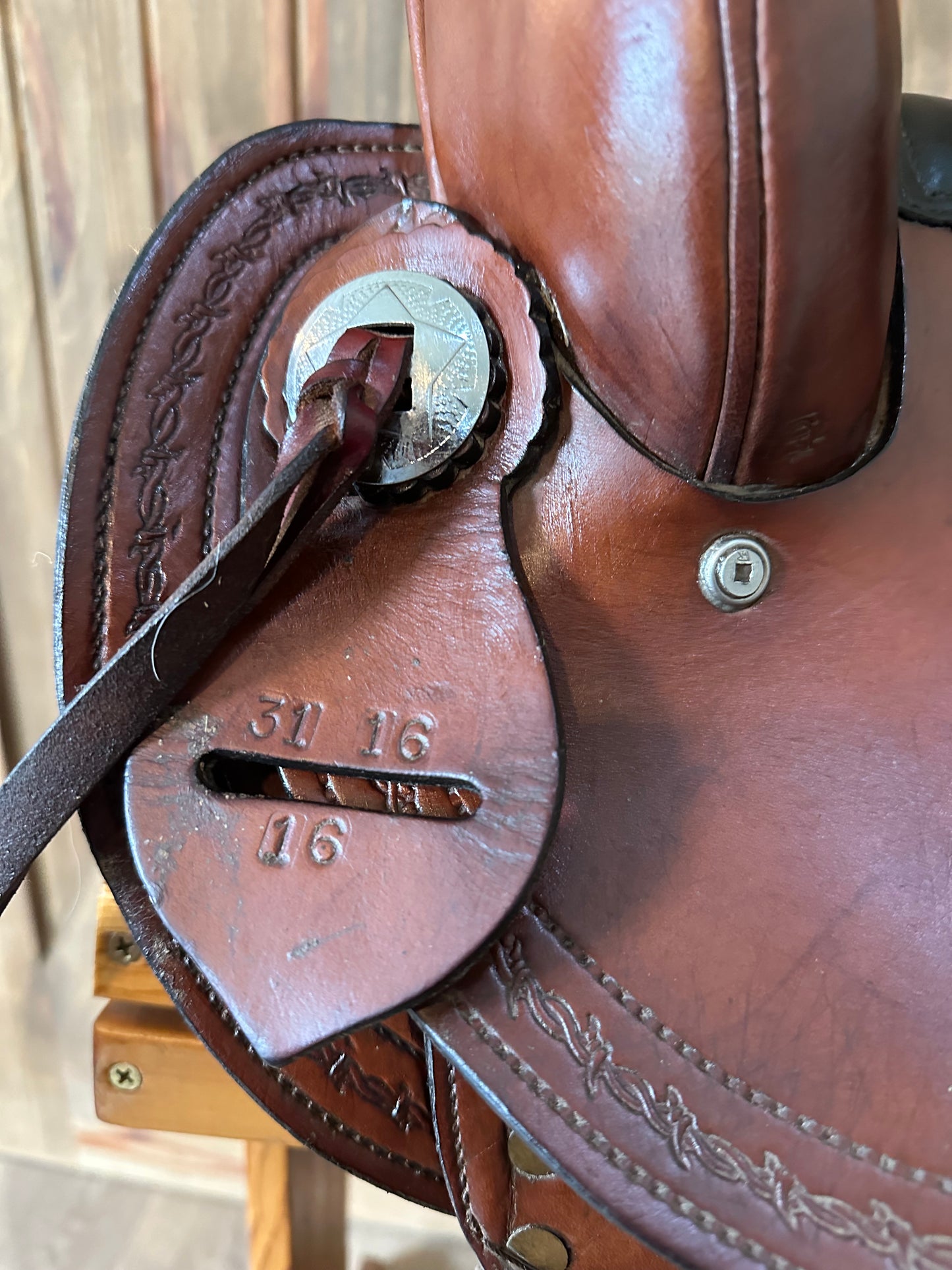 16” Liberty Bell Gaited Western Trail Saddle