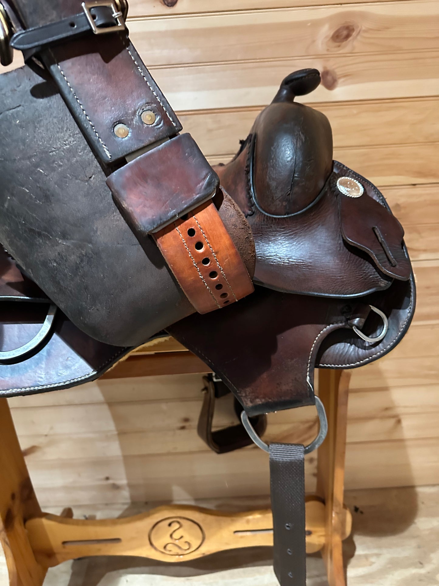 16” Pard’s Advantage Western Training Work Saddle