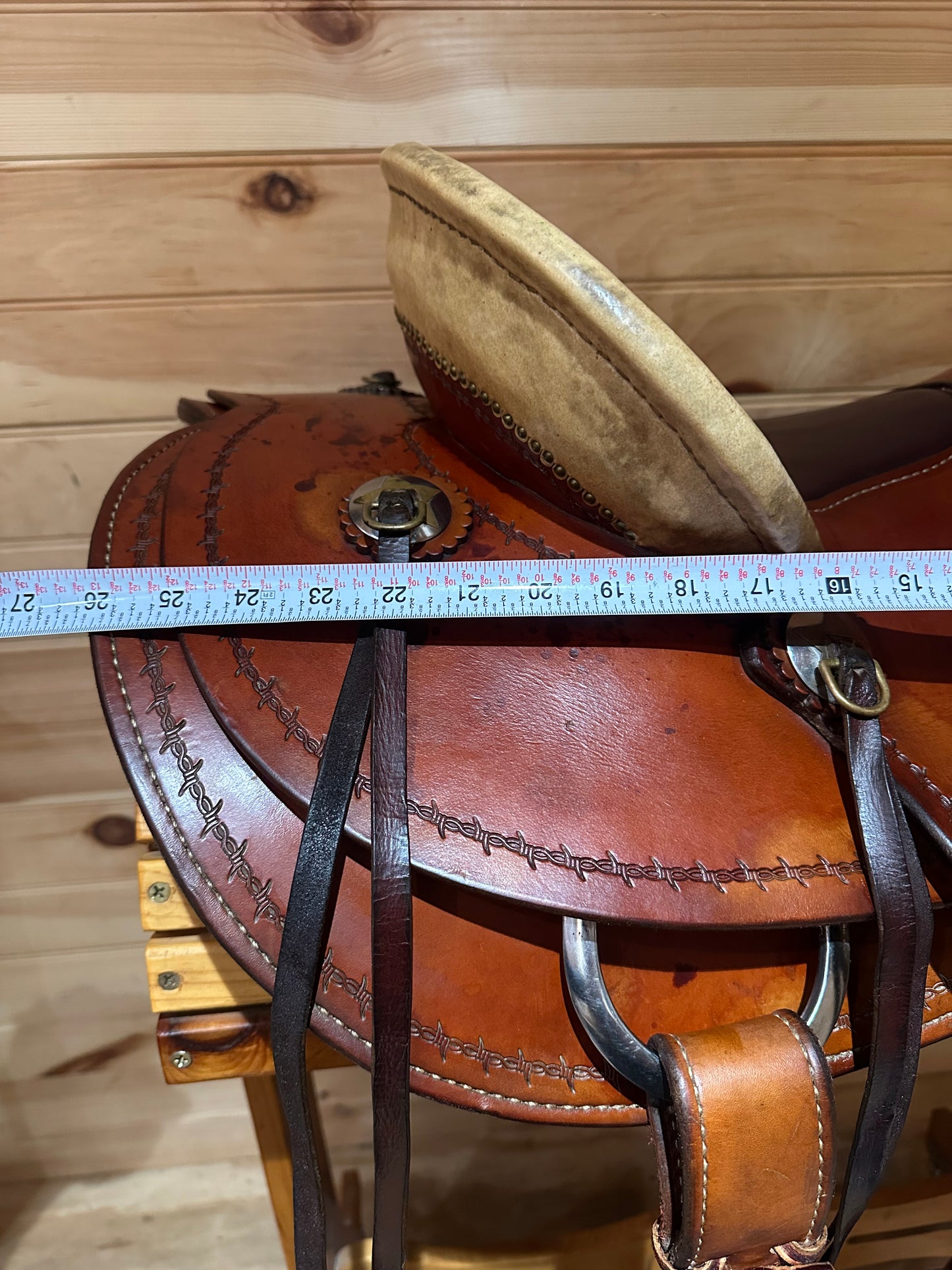 15” Bar B Western Ranch Roper Western Saddle