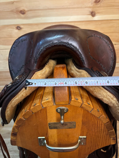 15” Clinton Anderson Aussie Stock Saddle by Martin Saddlery