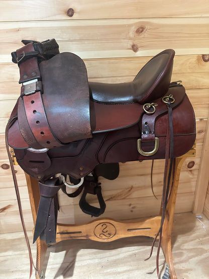 16.5” Tucker Gen II High Plains Western Trail Saddle Model 262