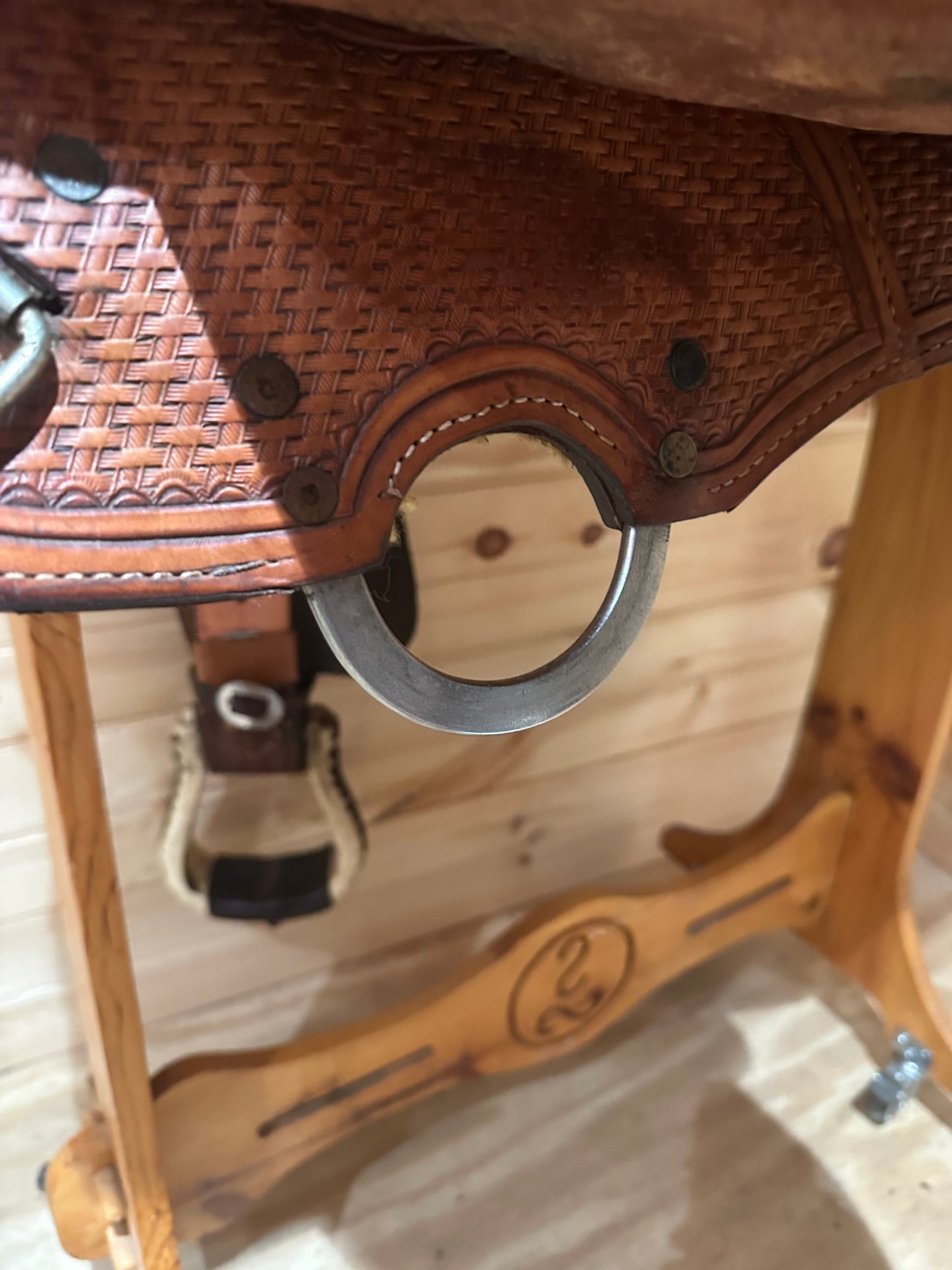 16” Mitch Harrison Custom Maker Western Reining Saddle