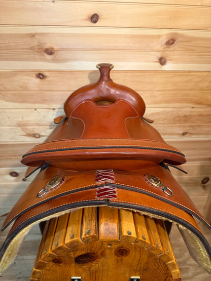 15.5” Circle Y Reiner Western Saddle Model 2663