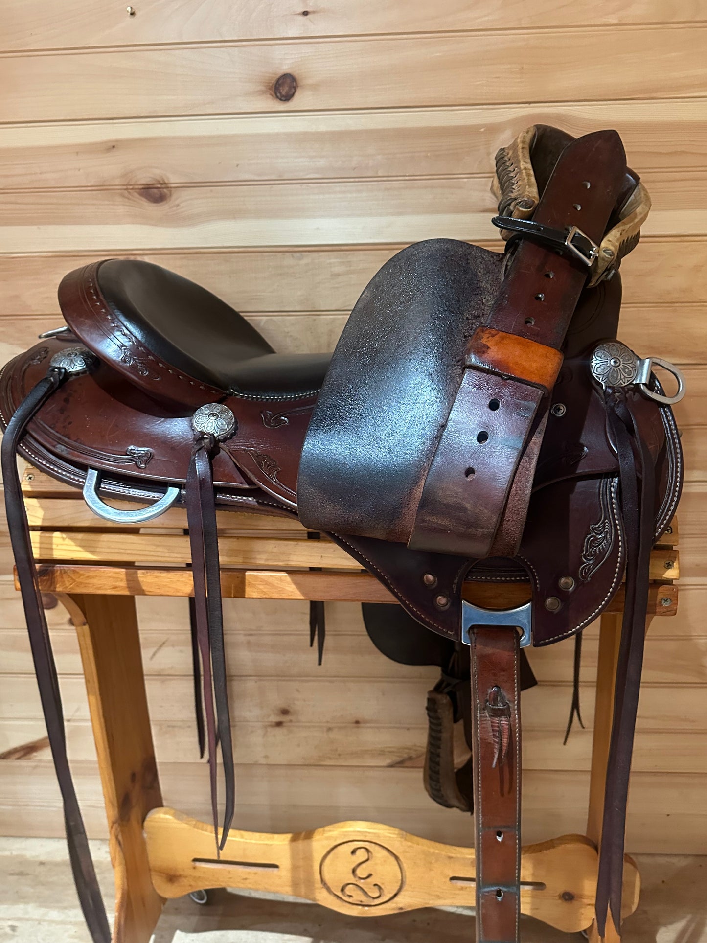 17” RW Bowman B-Light Western Ranch Trail Saddle Model 9517 (XW)
