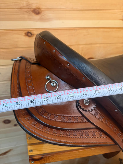 17” Brenneman’s Gaited Western Trail Saddle 080754