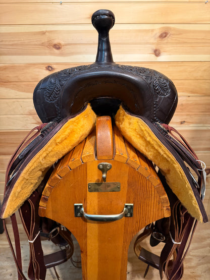 15.5" Paul Taylor Cutter Western Saddle