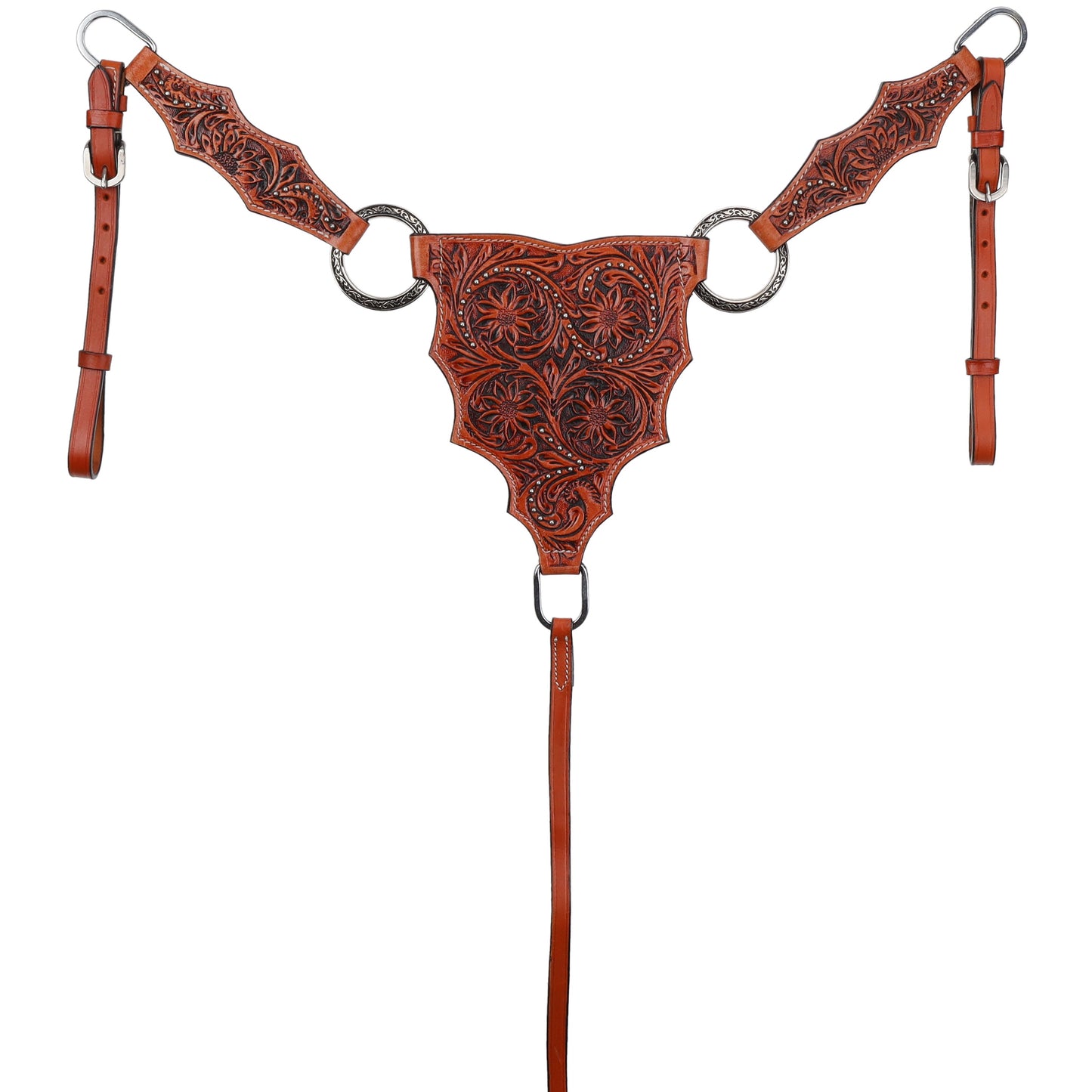 Sunflower Ridge One Ear Headstall and Gladiator Style Breastcollar Tack Set