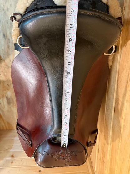 15” Skyhorse Skyrider Hybrid Endurance Saddle