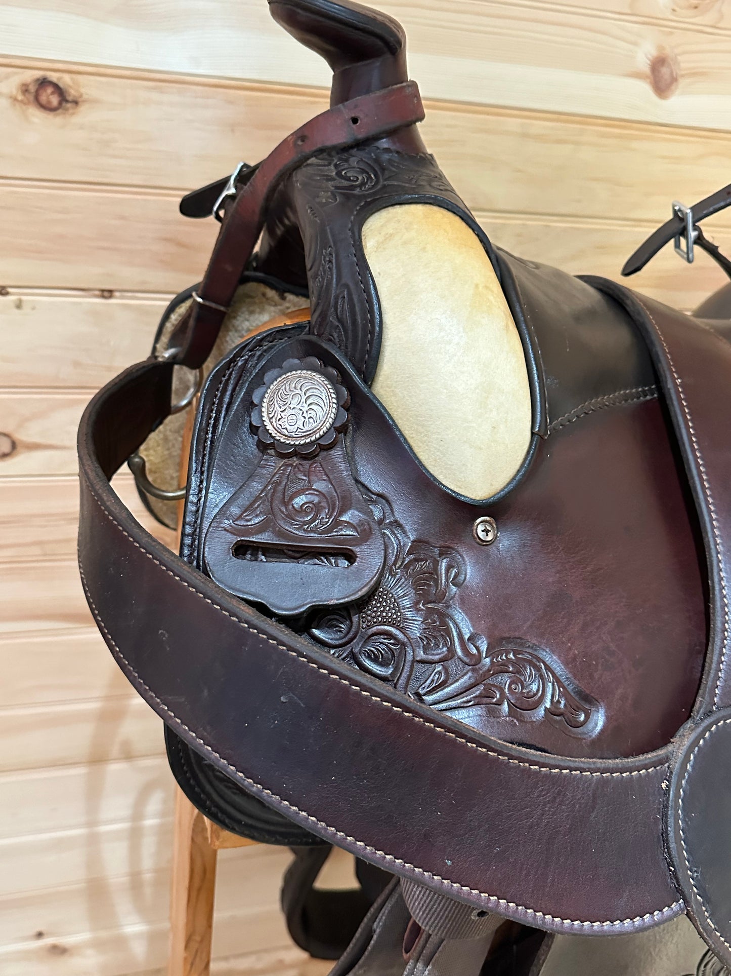 16” Tex Tan Hereford Roper Western Saddle Model 08-1075 *Complete Package*