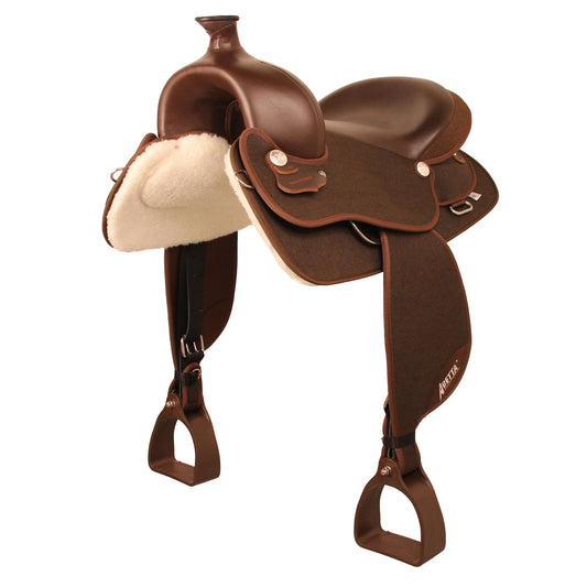 Abetta Draft Comfort Pleasure Trail Saddle 20552BR