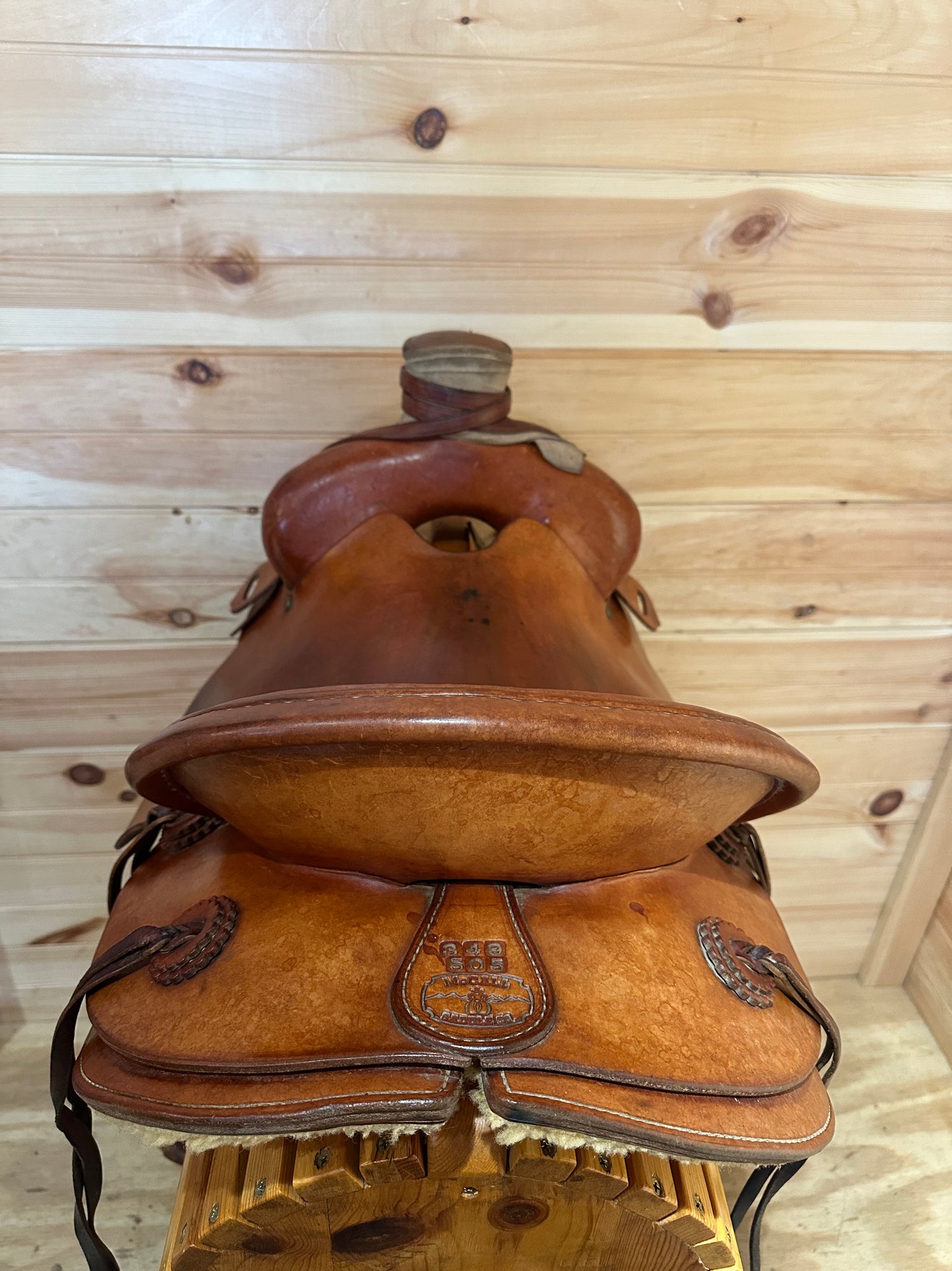 16” McCall Lady Pendleton Western Saddle Model 349-505