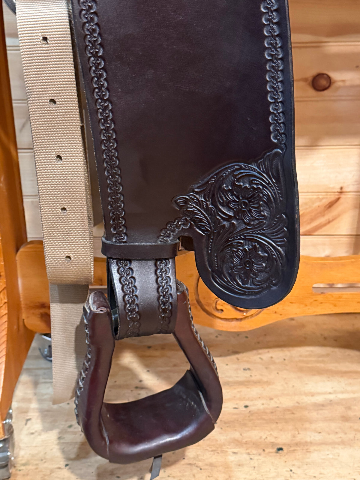 18.5” Tucker High Plains Western Trail Saddle Model T60