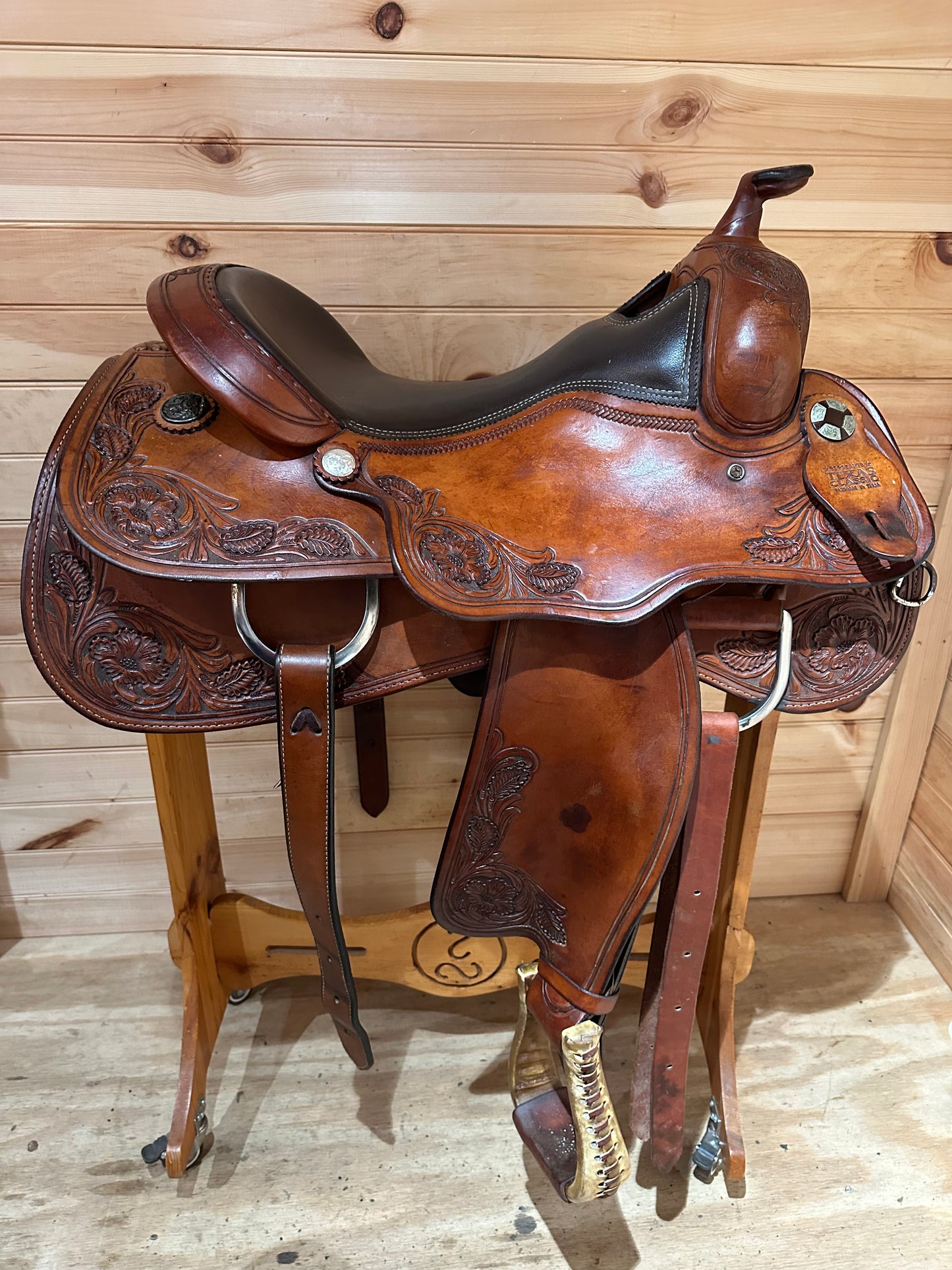 16” Sergeants Texas Classic Western Reining Saddle
