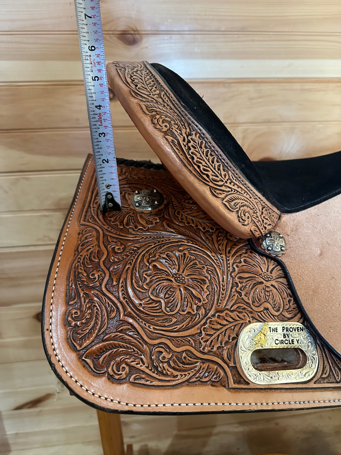 17” Circle Y The Proven Mansfield Western Barrel Saddle Model 6221