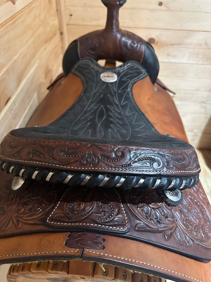 16” Billy Cook Team Roper Western Saddle Model 73638