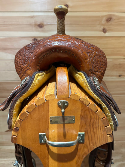 15” Hud Roberts HR Barrel Racing Western Saddle