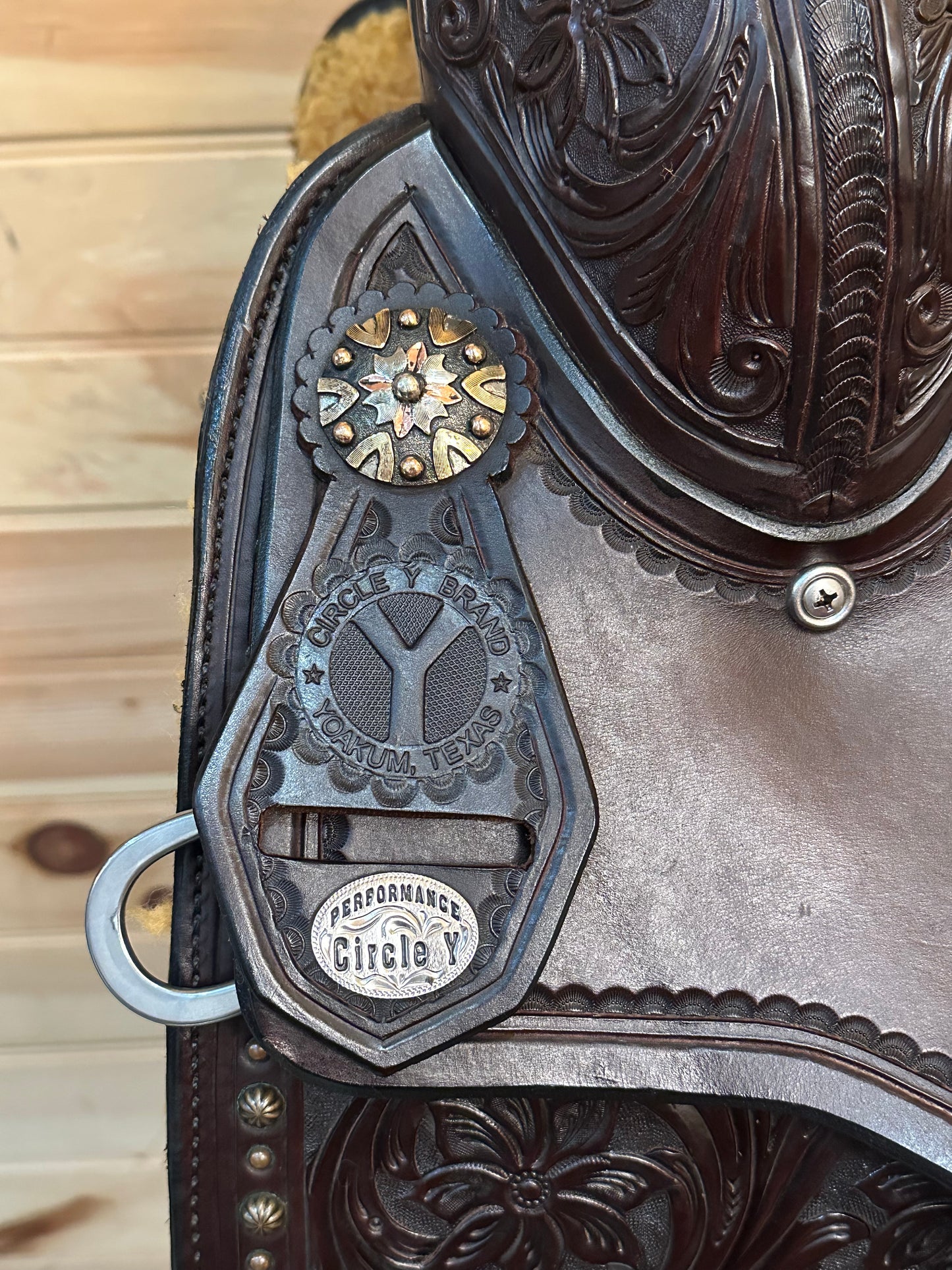 16” Circle Y Ohio Reiner Western Reining Saddle Model 2672 (2023)