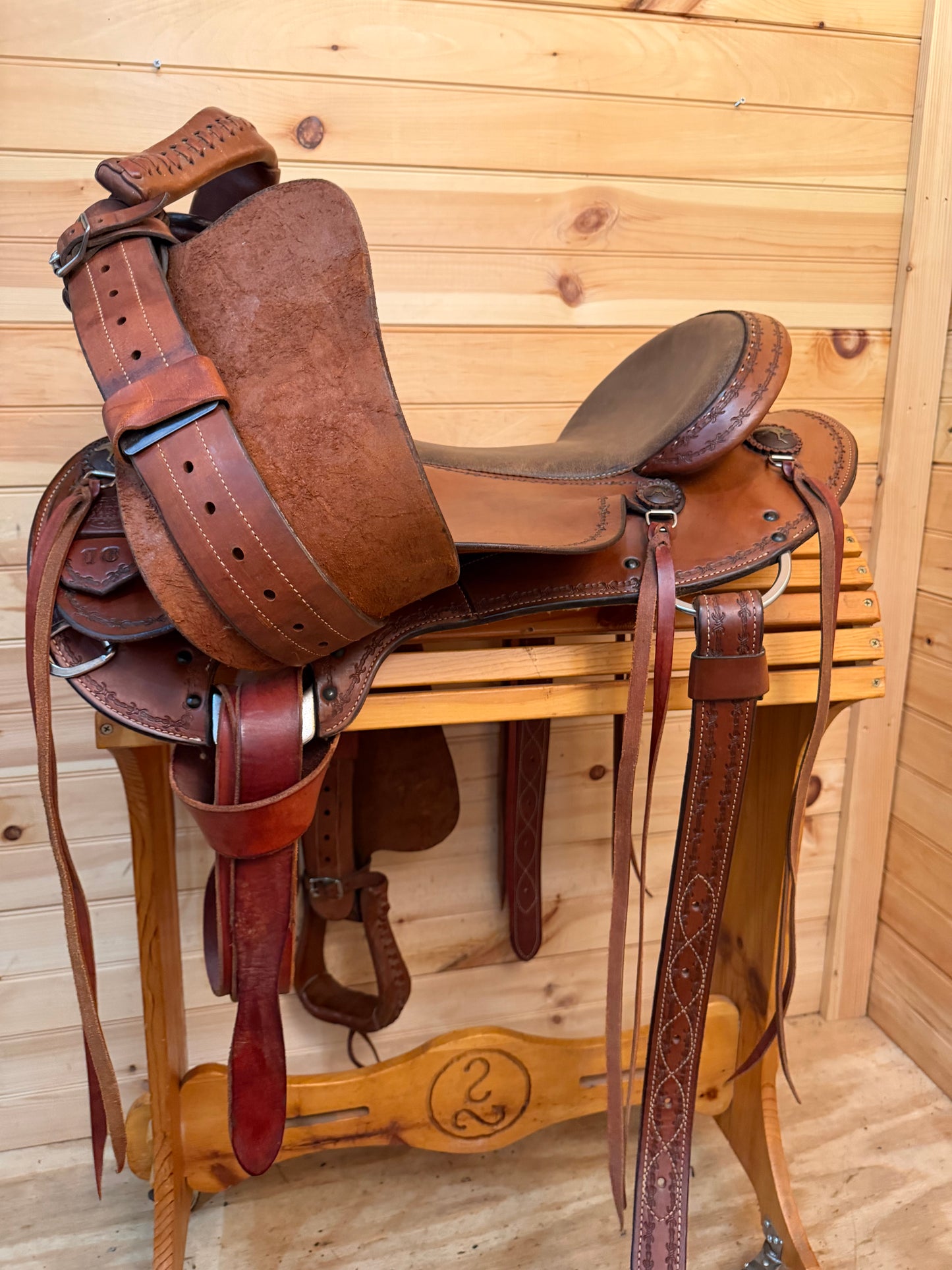 16” Clinton Anderson Aussie Stock Saddle by Martin Saddlery