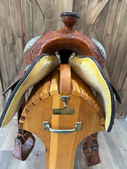 16” Tex Tan Imperial AQHA Western Show Saddle