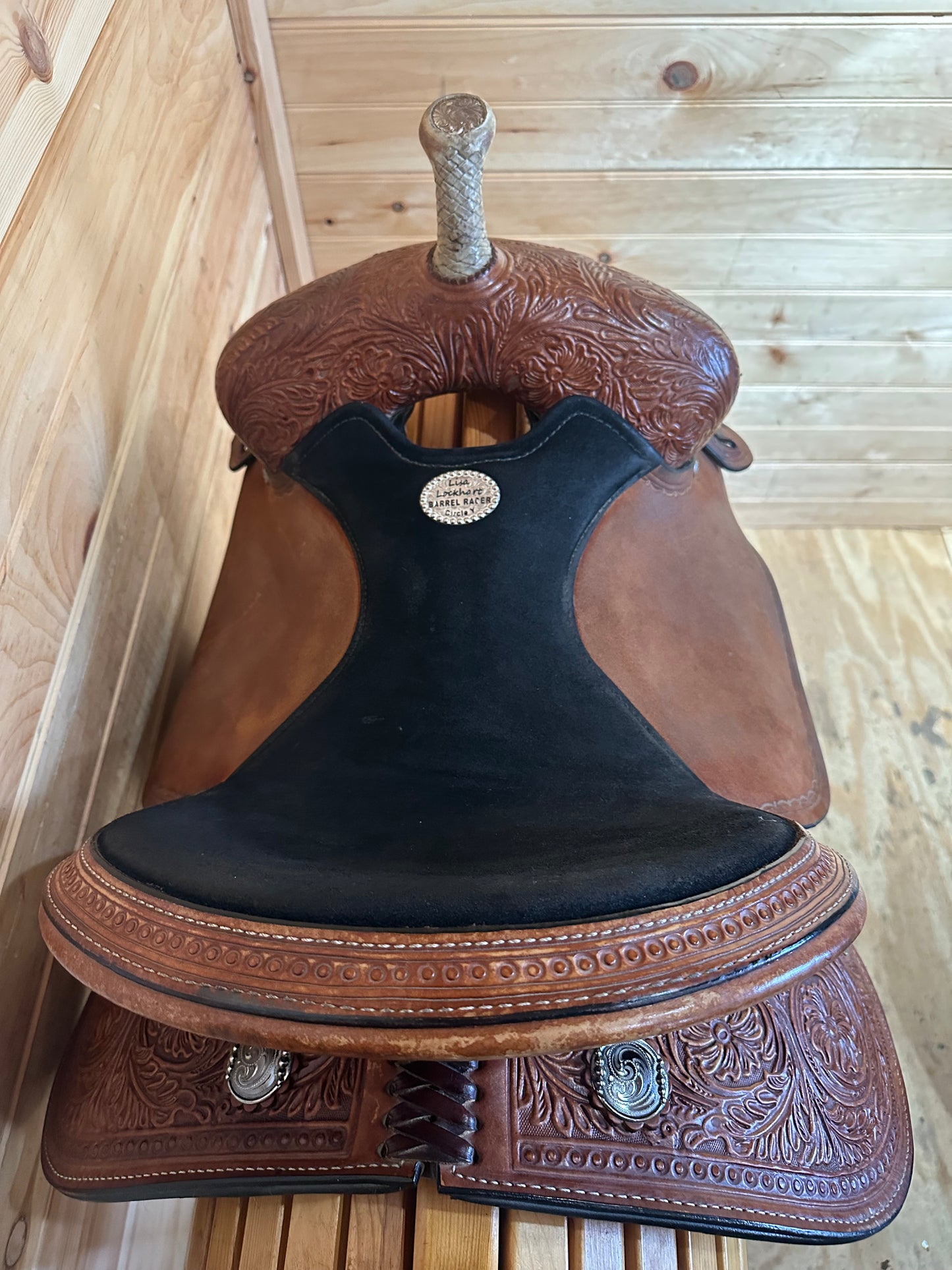 14” Circle Y Lisa Lockhart Flex2 Barrel Racer Model 1545