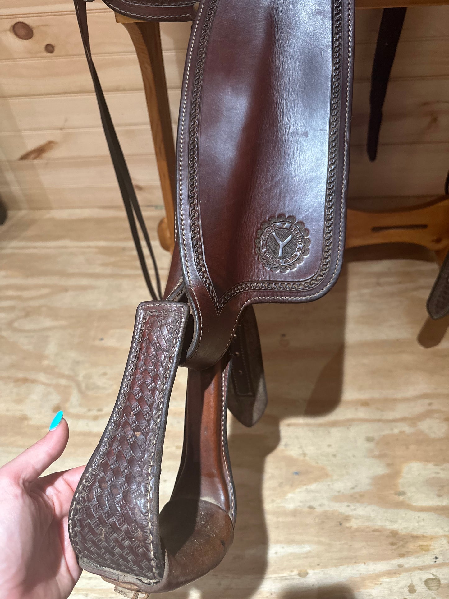 16” Circle Y Team Penning Western Saddle Model 2642