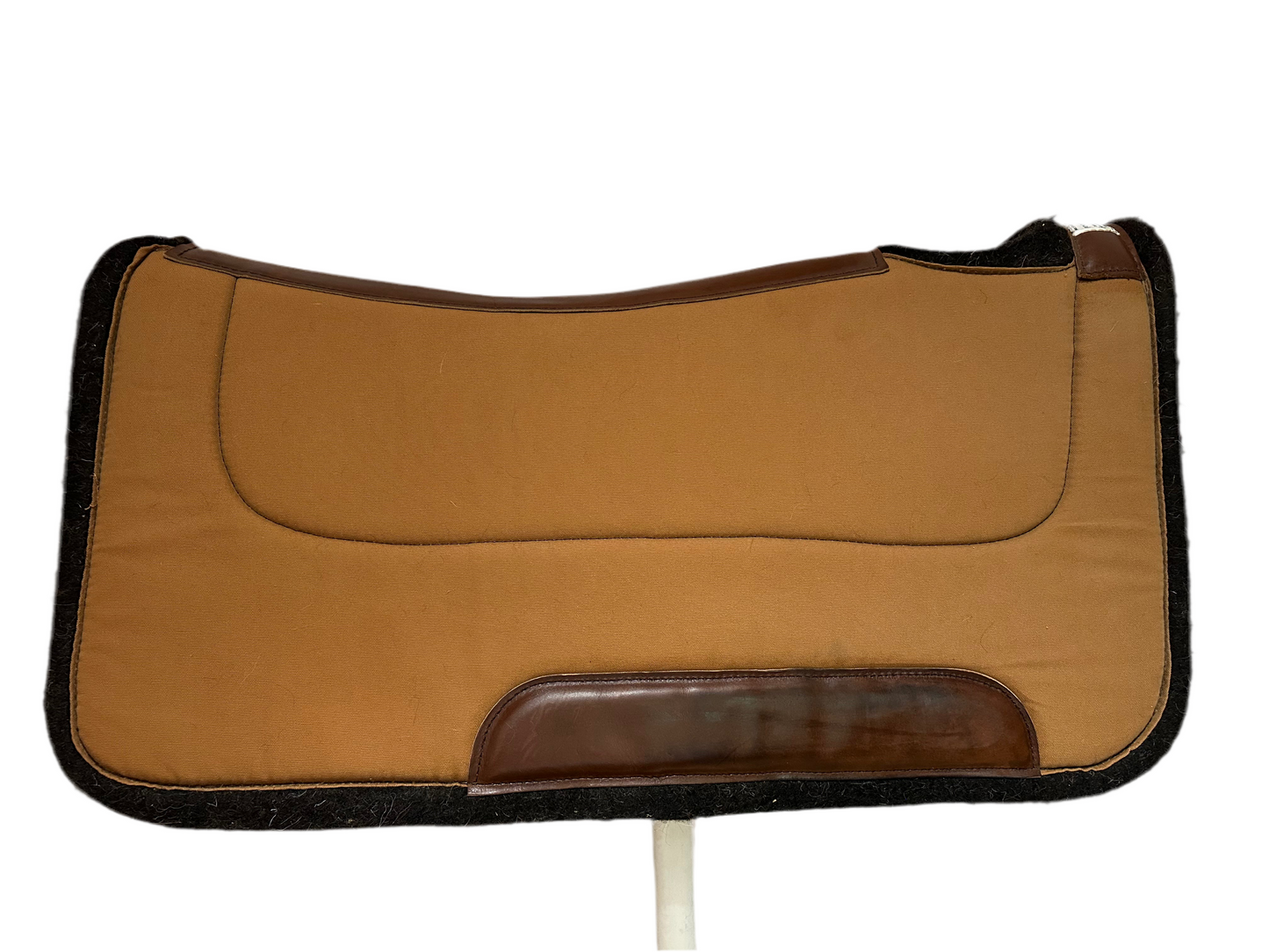 Diamond Wool Contour Western Saddle Pad, 32”L x32”L x1”