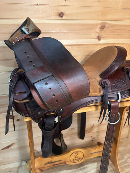 16.5” McCall Northwest Wade Western Ranch Saddle Model 213 510