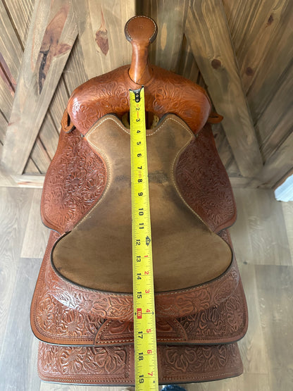 15” Crates Saddlery Western Saddle Model 202