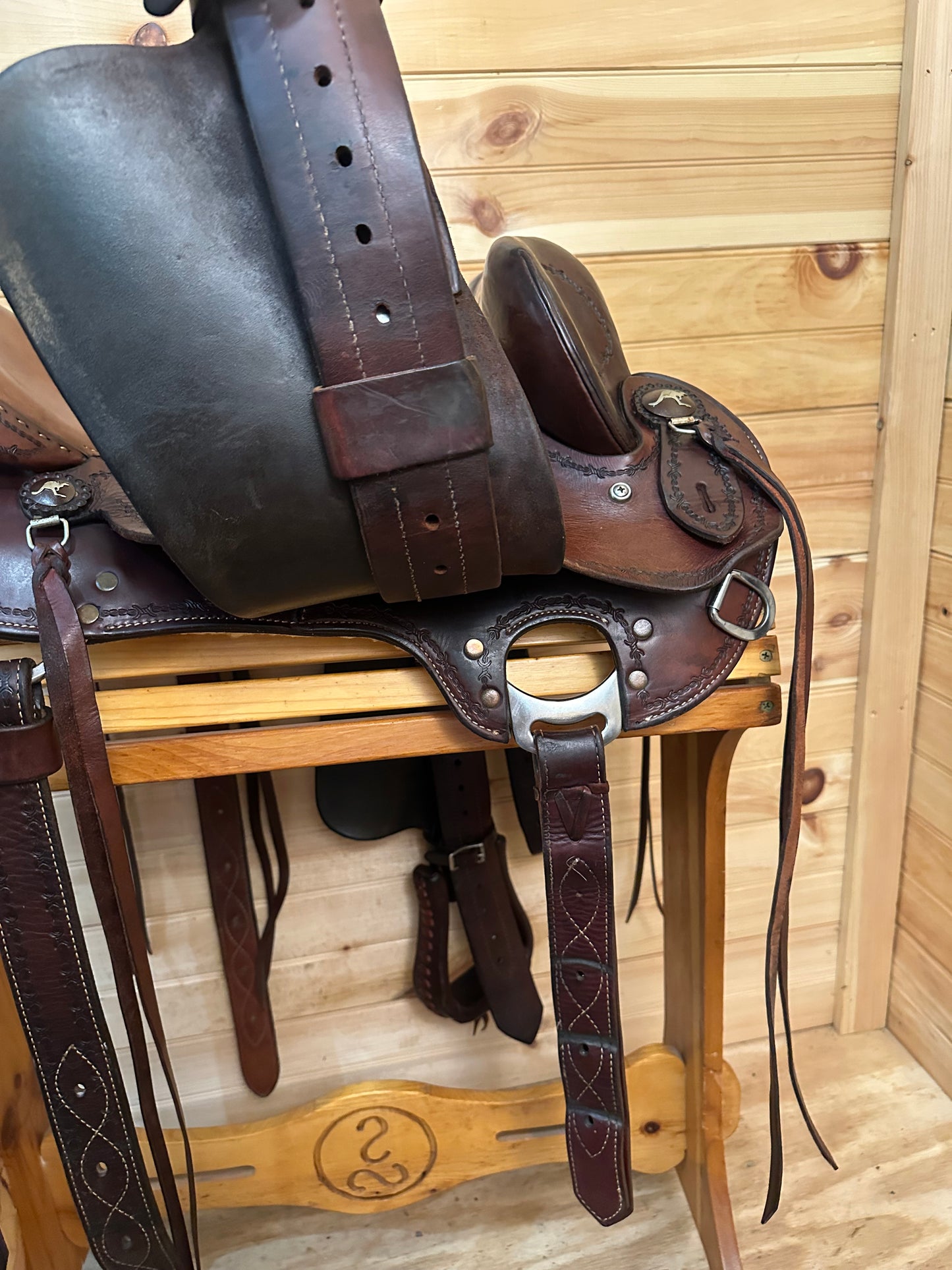 15” Clinton Anderson Aussie Stock Saddle by Martin Saddlery
